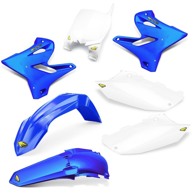 CYCRA サイクラ パワーフローインテークラジエターボディキット YZ250 05-14 YZ125 YAMAHA ヤマハ フルカウル・外装セット カウル関連 外装 カラー：ストック(純正／ブルーとホワイトの組み合わせ)