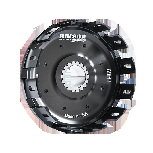 HINSON ヒンソン ビレットクラッチバスケット スタータギア付 CRF450R 2017 HONDA ホンダ クラッチバスケット 駆動系｜ウェビック　店