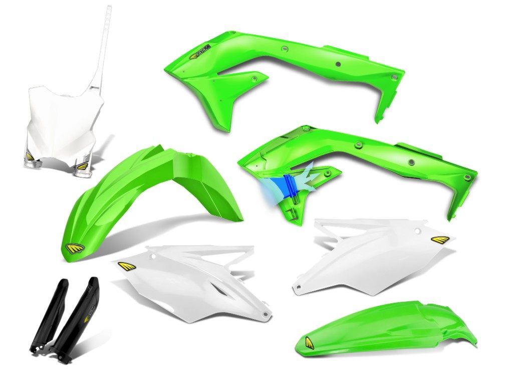CYCRA サイクラ パワーフローインテークボディキット KX450F KAWASAKI カワサキ フルカウル・外装セット カウル関連 外装｜ウェビック　店
