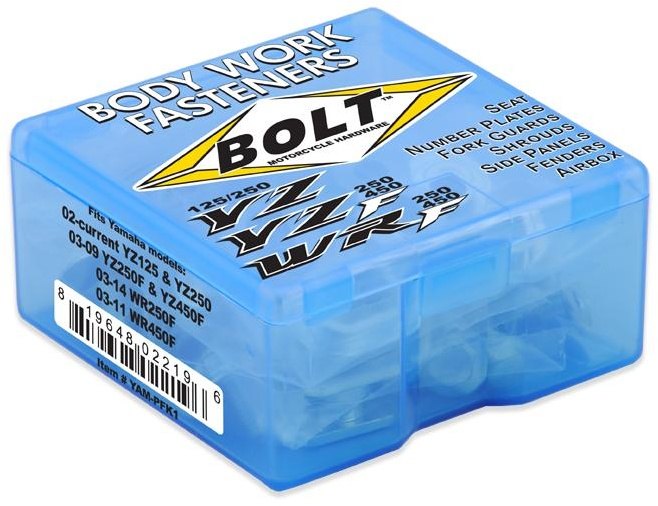 BOLT ボルト FULL PLASTICS FASTENER KIT YZ125 YZ250 YZ125X YZ250X WR250F YZ250F YZ450F WR450F YAMAHA ヤマハ 汎用ボルト・ネジ