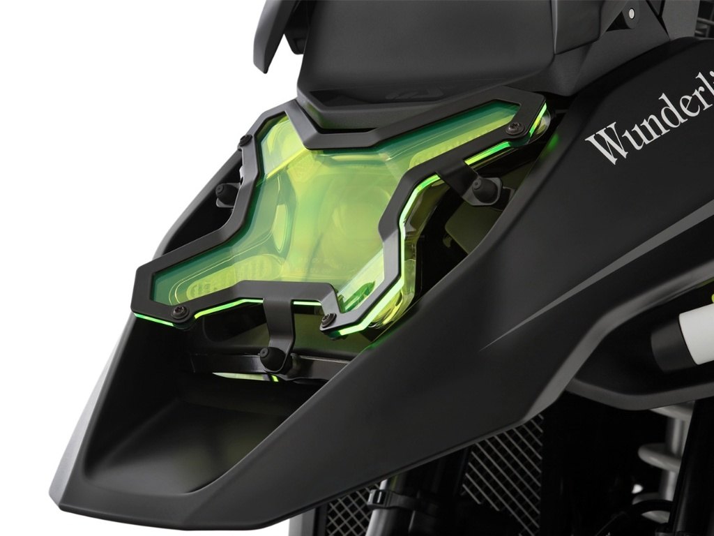 Wunderlich ワンダーリッヒ 着脱式ヘッドライトガード ULTIMA-Neon R1300GS BMW ヘッドライトガード 外装
