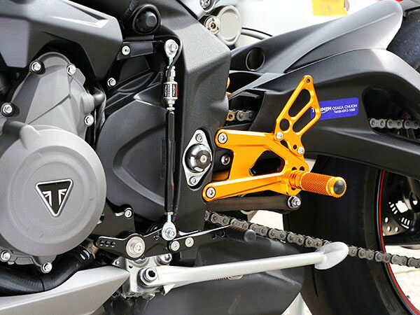 BABYFACE ベビーフェイス バックステップキット Street Triple765 TRIUMPH トライアンフ バックステップ ステップ 足回り