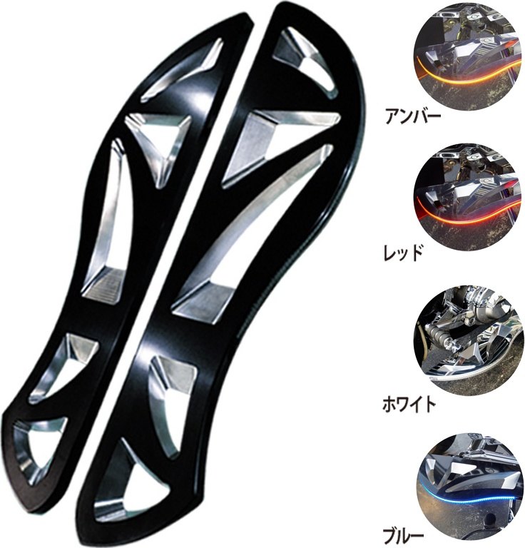 TRIJYA トライジャ フットボード Knight FLソフテイルモデル HARLEY-DAVIDSON ハーレーダビッドソン フロアボード・ステップボード ステップ 足回り