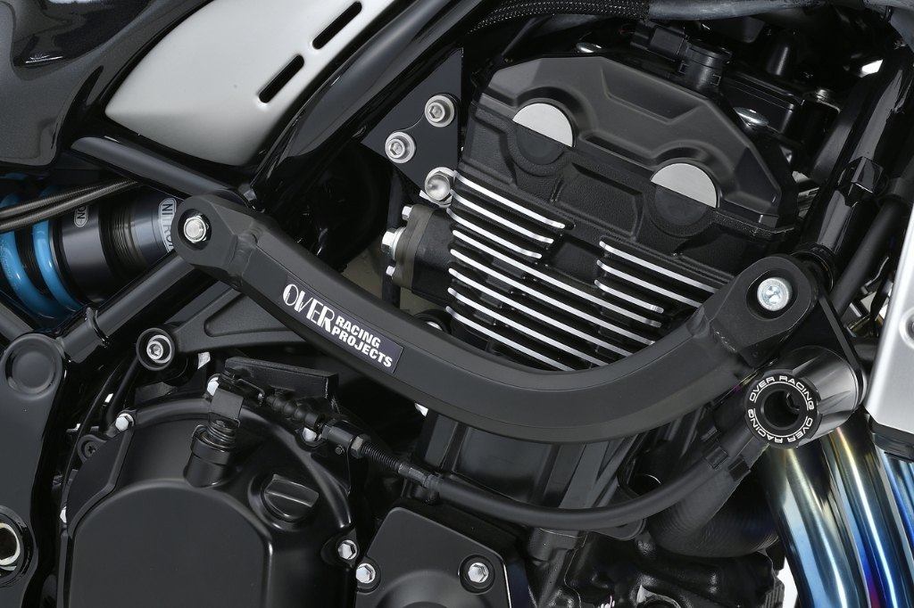OVER オーヴァー サブフレームキット Z900RS Cafe KAWASAKI カワサキ サブフレーム フレーム カラー：ブラックガンコート仕上げ(塗装)
