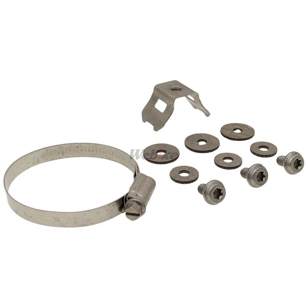 AKRAPOVIC アクラポビッチ 【リペアパーツ】P-HF537 heat shield fitting set ZX-10R KAWASAKI カワサキ その他マフラーオプション・補修部品 マフラー
