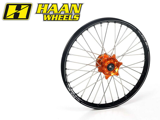 HAAN WHEELS ハーンホイール フロントオフロードコンプリートホイール　F17インチ CR85 small wheel CR80 HONDA ホンダ ホイール ホイール関連 足回り｜ウェビック　店