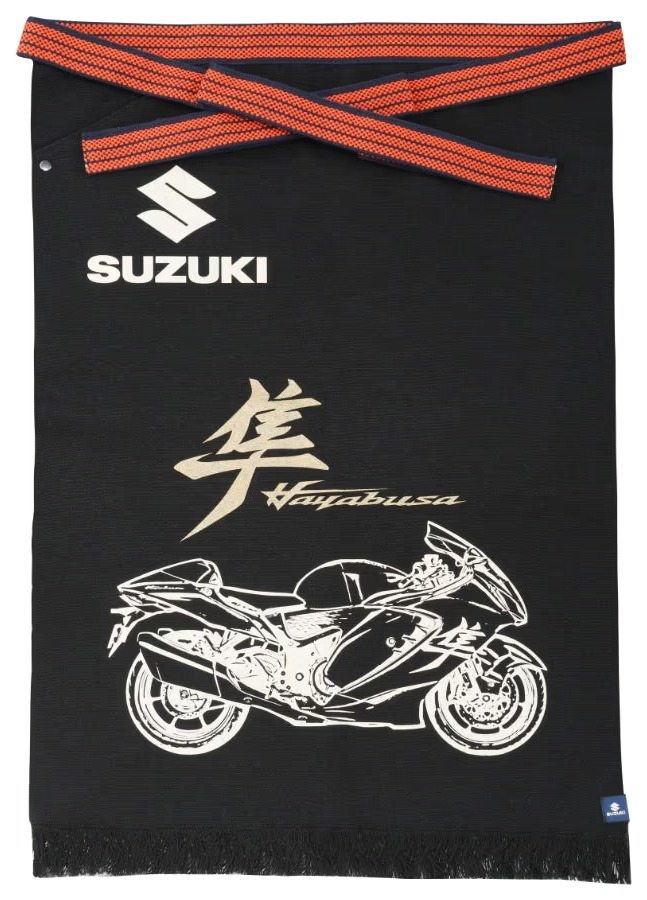 SUZUKI スズキ 鈴木式織機製 前掛け Hayabusa HAYABUSA その他グッズ バイク関連グッズ