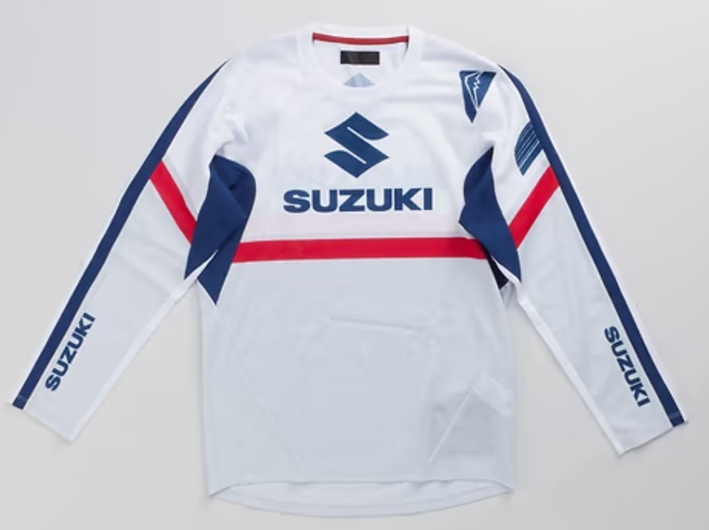 SUZUKI スズキ 【SUZUKI×KUSHITANI】 コラボ モトクロスロングTシャツ Tシャツ アパレル|ウェビック 店