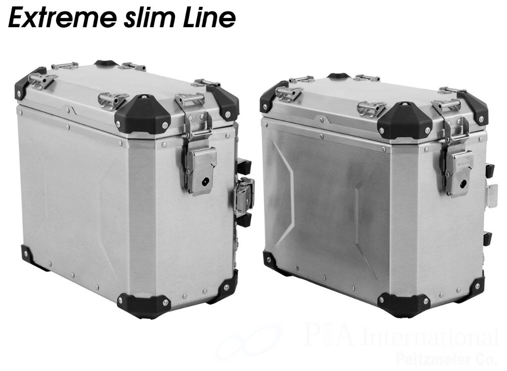 Wunderlich ワンダーリッヒ サイドケース Extreme slim Line R1300GS Adventure BMW サイドバッグ 車体用バッグ・ケース｜ウェビック　店