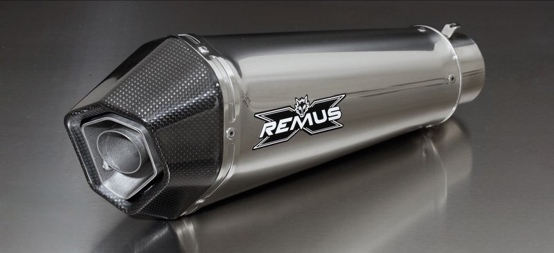 REMUS レムス Hypercone，Slip On Muffler Incl. Heat Protecting Shield，Stainless EEC スリップオンマフラー マフラー