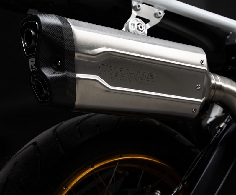REMUS レムス Slip On Sport Exhaust，Stainless Matt，Racing スリップオンマフラー マフラー