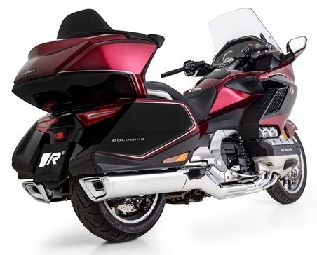 REMUS レムス Goldwing Slip On Sport Exhaust With Asc System Left-Right System，Original Cover Remains Bike，Incl. EC- Approval スリップオンマフラー マフラー画像