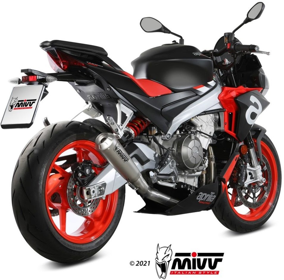 MIVV ミヴ FULL SYSTEM フルエキゾーストマフラー TUONO 660 RS APRILIA アプリリア マフラー