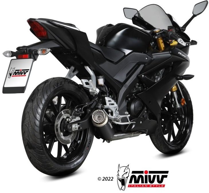 MIVV ミヴ GP PRO フルエキゾーストマフラー YZF R125 MT-125 YAMAHA ヤマハ マフラー