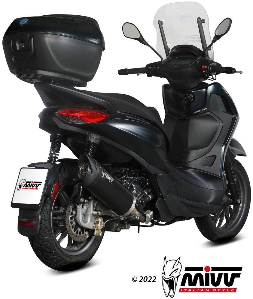 MIVV ミヴ MOVER スリップオンマフラー BEVERLY 300 PIAGGIO ピアジオ マフラー