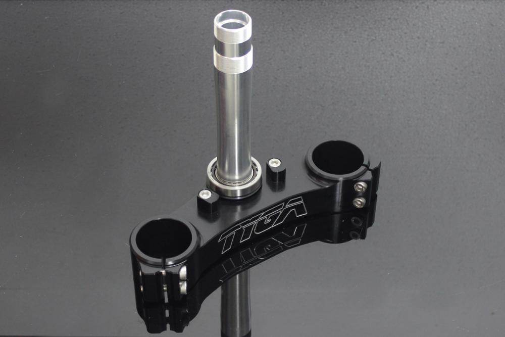 TYGA PERFORMANCE タイガパフォーマンス アンダーブラケット CNC ブラック CBR600RR Forks/NC30 Shaft VFR400R HONDA ホンダ ハンドルポスト・ハンドルライザー ハンドル周辺パーツ ハンドル 43,978円