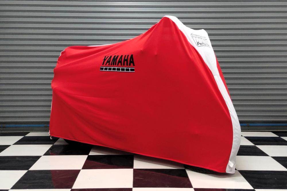 TYGA PERFORMANCE タイガパフォーマンス バイクカバー レッド/ホワイト Yamaha 保管・盗難防止用品|ウェビック 店