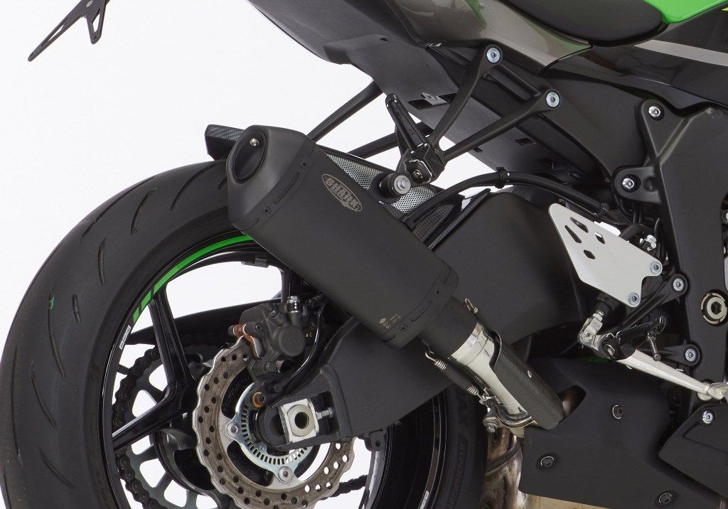 SHARK シャーク DSX-10 Slip on exhaust (4-1) Super Short スリップオンマフラー ZX-4R SE ZX-4RR KAWASAKI カワサキ マフラー