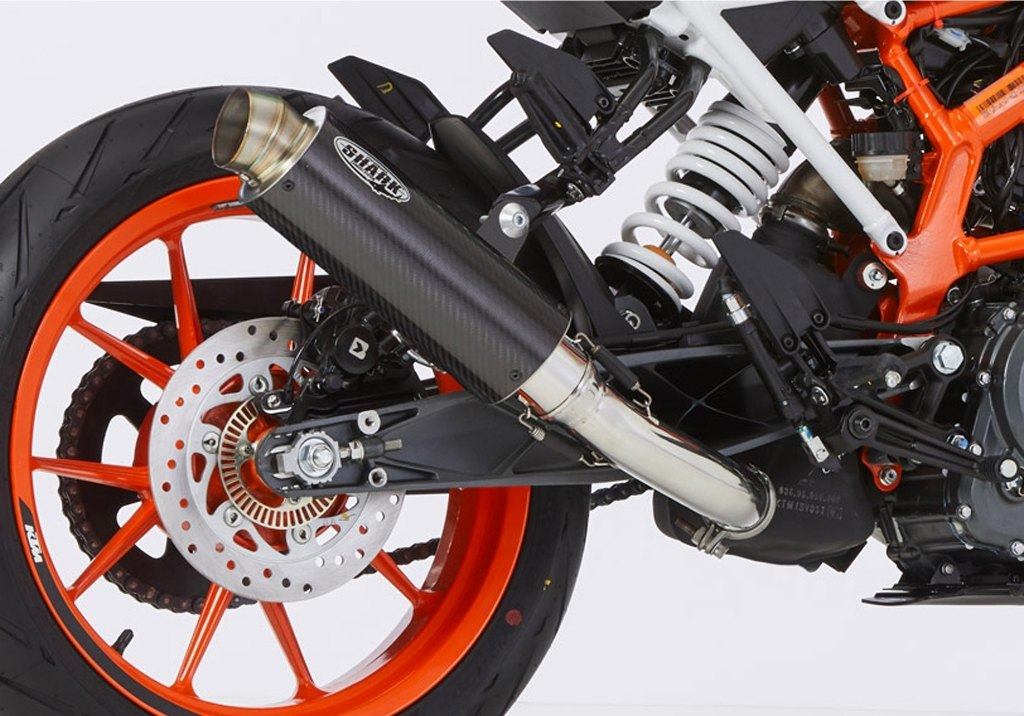 SHARK シャーク SRC 4 Slip on exhaust (2-1) Super Short スリップオンマフラー 990 Duke KTM マフラー|ウェビック 店