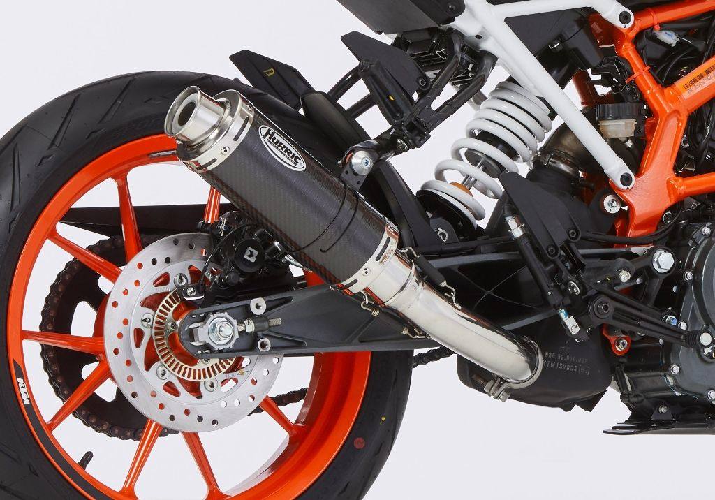 HURRIC フリック Supersport スリップオンマフラー 990 Duke KTM マフラー colour：carbon(carbon)