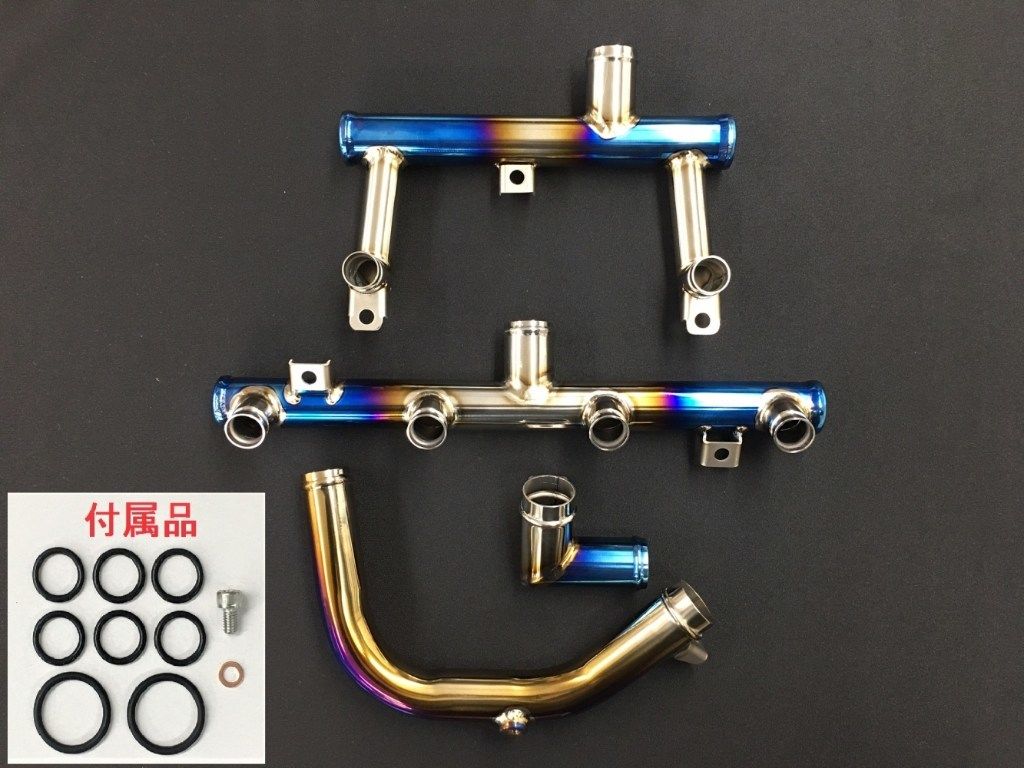 K-FACTORY ケイファクトリー ウォーターパイプセット ZRX1200 KAWASAKI カワサキ ラジエーター 冷却関連 エンジン｜ウェビック　店