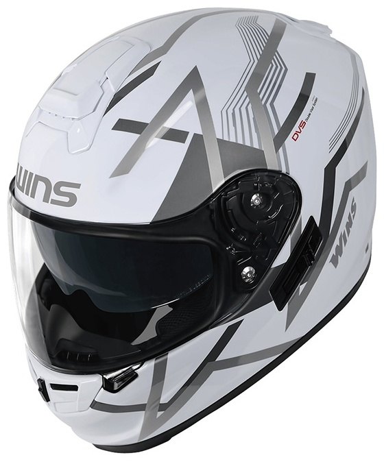 WINS ウインズ G-FORCE SS Z-LINE G14ホワイト×シルバー［ジー・フォース エスエス ゼットライン］ヘルメット フルフェイスヘルメット ヘルメット