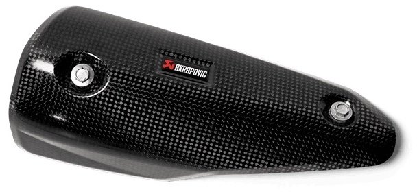 AKRAPOVIC アクラポビッチ カーボンヒートシールド Ninja400 Z400 Ninja250 KAWASAKI カワサキ マフラーガード・ヒートガード マフラー