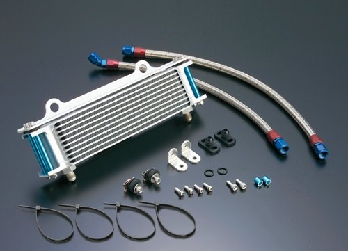 ACTIVE アクティブ オイルクーラーキット ストレート GPZ750 GPZ750F KAWASAKI カワサキ オイルクーラー 冷却関連 エンジン|ウェビック 店