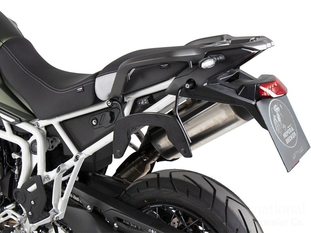 HEPCO＆BECKER ヘプコ＆ベッカー サイドソフトケースホルダー 「C-Bow」 Tiger850 Sport Tiger 900GT Pro 900 Rally TRIUMPH トライアンフ バッグ・ボックス取り付けステー 車体用バッグ・ケース