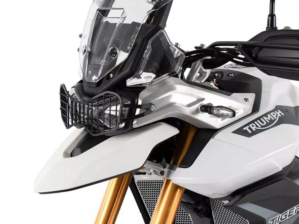 HEPCO&BECKER ヘプコ&ベッカー ヘッドライトガード/ヘッドライトグリル Tiger 900 Rally Pro 900GT Tiger850 Sport TRIUMPH トライアンフ ヘッドライトガード 外装|ウェビック 店