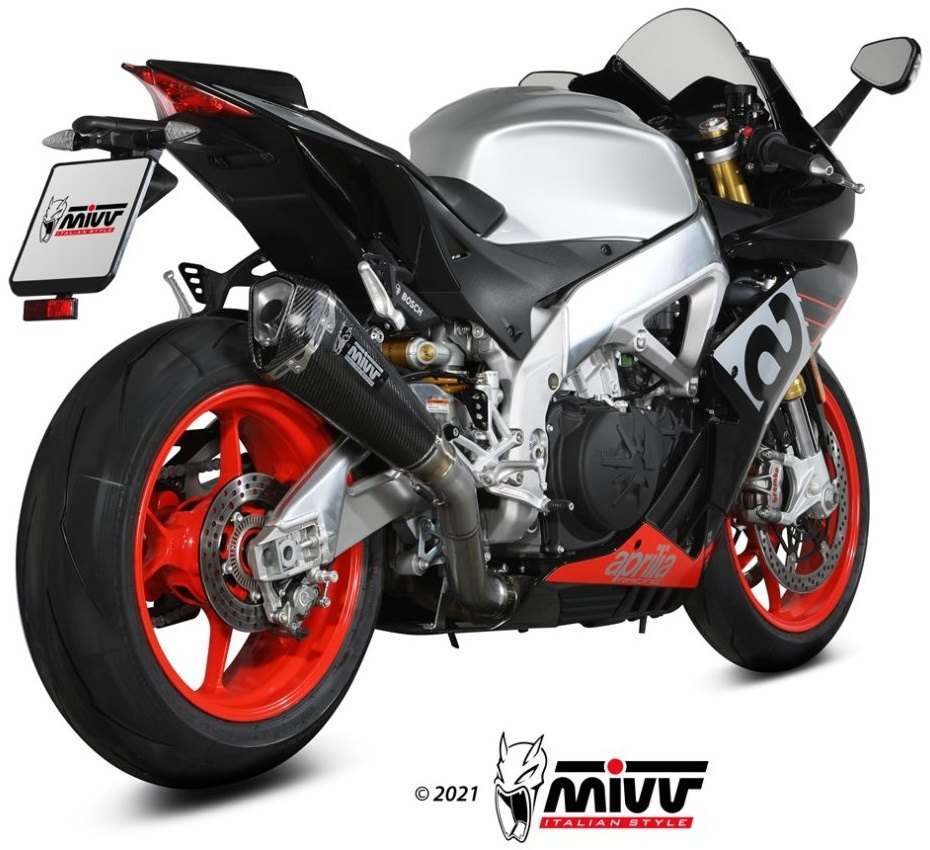 MIVV ミヴ DELTA RACE スリップオンマフラー RSV4 APRILIA アプリリア マフラー｜ウェビック　店