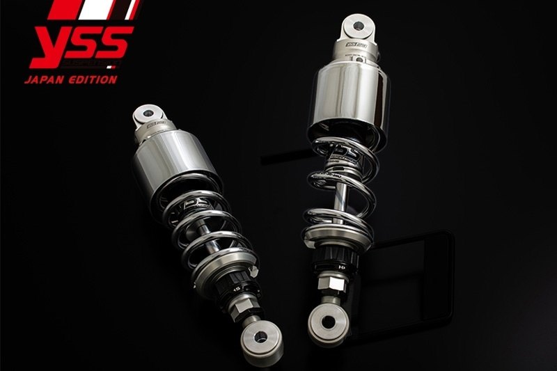 YSS ワイエスエス ツインショック 【Zシリーズ】 Z302 CLASSIC350 HUNTER350 METEOR350 ROYAL ENFIELD ロイヤルエンフィールド リアサスペンション サスペンション 足回り ボディカラー：シルバー / タイプ：CLASSIC STYLE 60mmシュラウドカバー