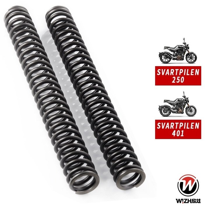 WIZH ウィズ FFS フロントショックスプリングキット SVARTPILEN 401 HUSQVARNA ハスクバーナ フォークスプリング サスペンション 足回り