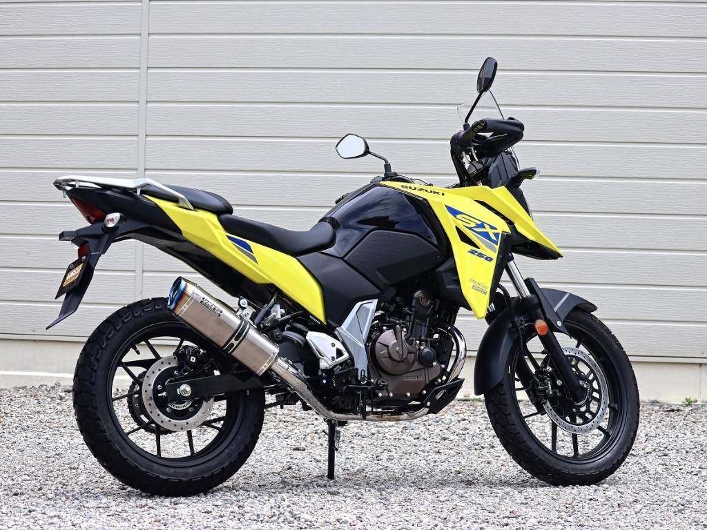WR’S ダブルアールズ 【JMCA認証】SS-OVAL フルエキゾーストマフラー Vストローム250SX SUZUKI スズキ マフラー