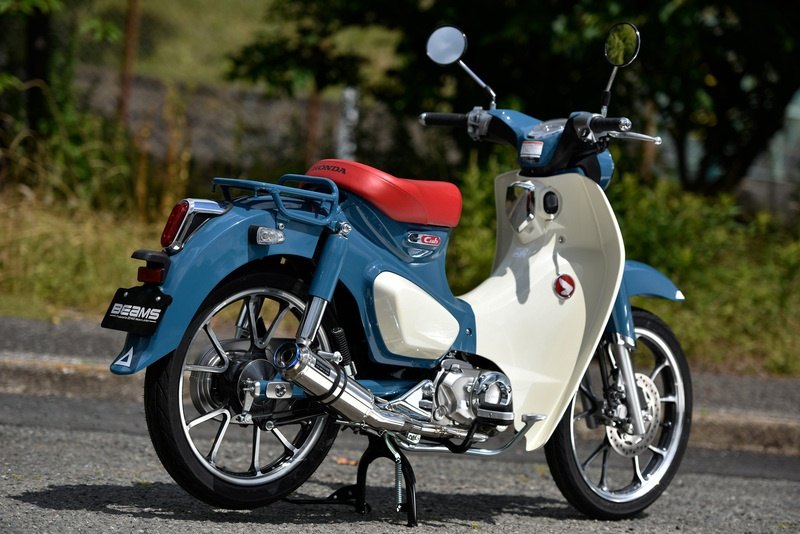 BEAMS ビームス R-EVO TYPE C フルエキゾーストマフラー 政府認証 スーパーカブC125 HONDA ホンダ マフラー