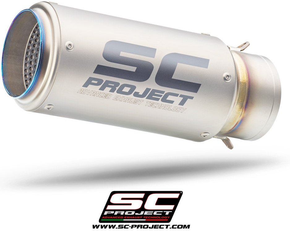 SC-PROJECT SCプロジェクト CR-T スリップオンサイレンサー スリップオンマフラー マフラー 差込内径：60mm / 本体材質：チタン