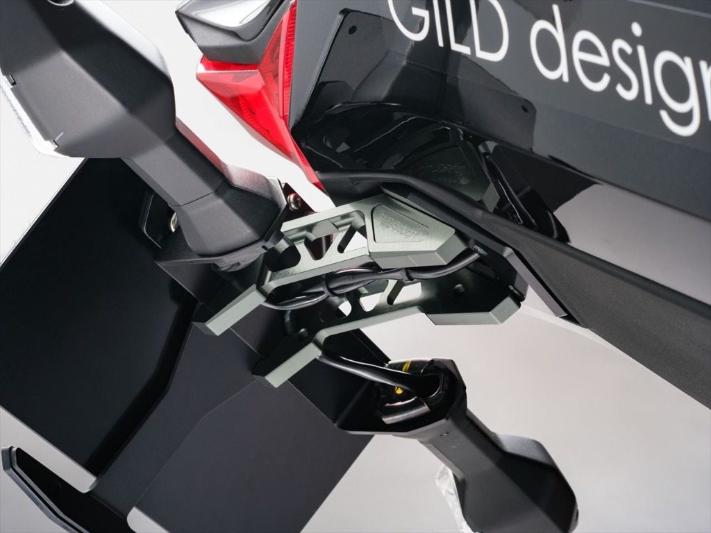 GILD design ギルドデザイン ビレットライセンスホルダー ZX-25R SE KAWASAKI カワサキ フェンダーレスキット フェンダー関連 外装
