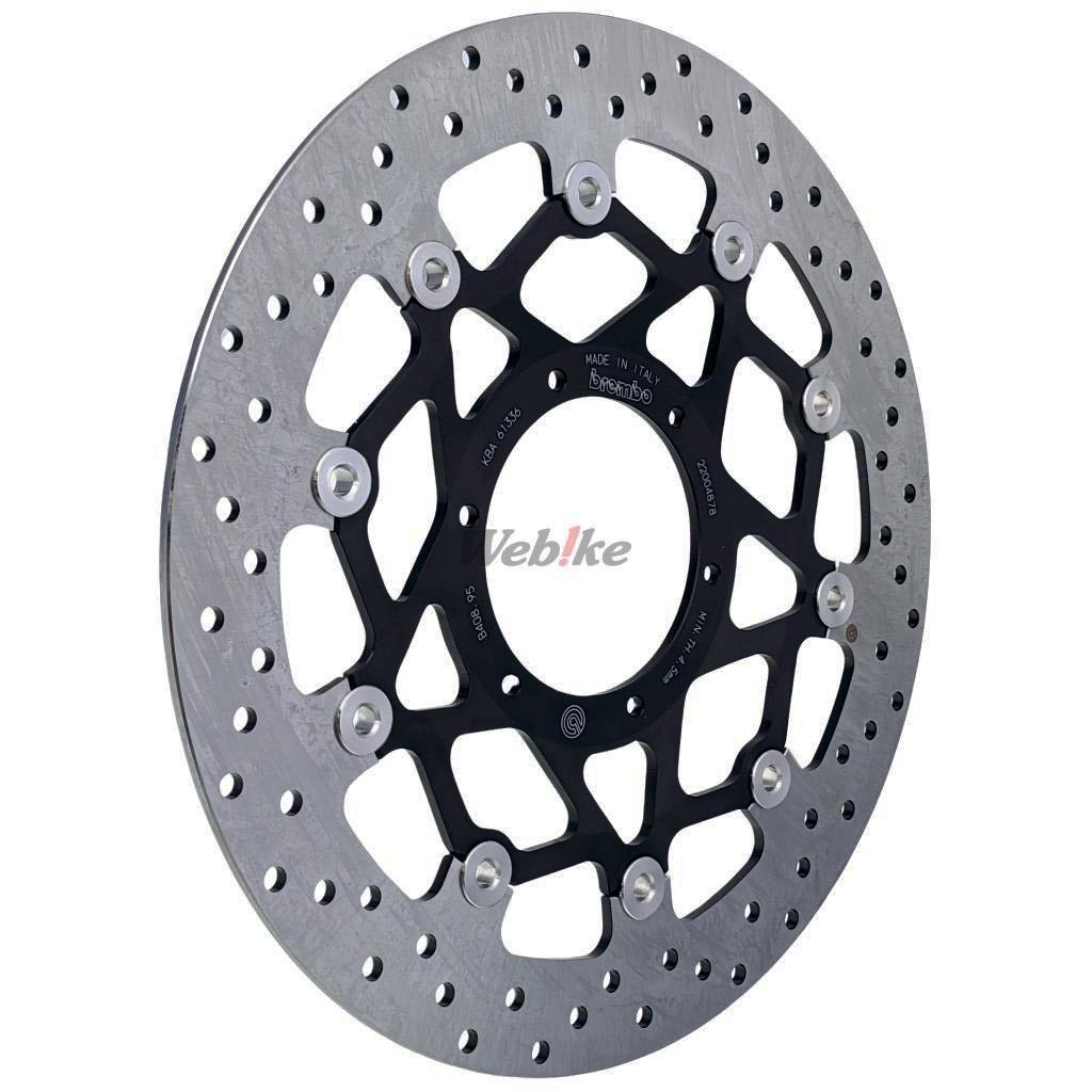 Brembo ブレンボ SERIE ORO(セリエオロ)フローティングブレーキディスクローター CBR900RR HONDA ホンダ ブレーキディスクローター ブレーキ｜ウェビック　店