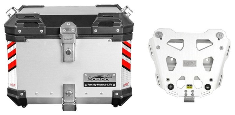 LOBOO ロブー PIKE TRACKERシリーズ 45L トップケース ラック/プレート付き CRF1100L アフリカツイン Adventure Sports HONDA ホンダ トップケース・テールボックス 車体用バッグ・ケース