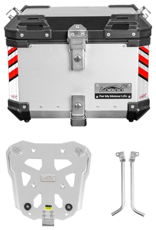 LOBOO ロブー PIKE TRACKERシリーズ 36L トップケース プレート付 Vストローム1050 Vストローム1050XT SUZUKI スズキ トップケース・テールボックス 車体用バッグ・ケース