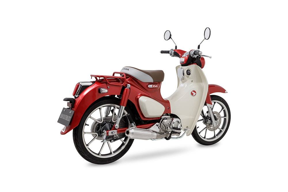 MORIWAKI ENGINEERING モリワキエンジニアリング フルエキゾーストマフラーSHORT MONSTER スーパーカブC125 HONDA ホンダ フルエキゾーストマフラー マフラー パイプカラー：ヘアライン仕上げ(HL)