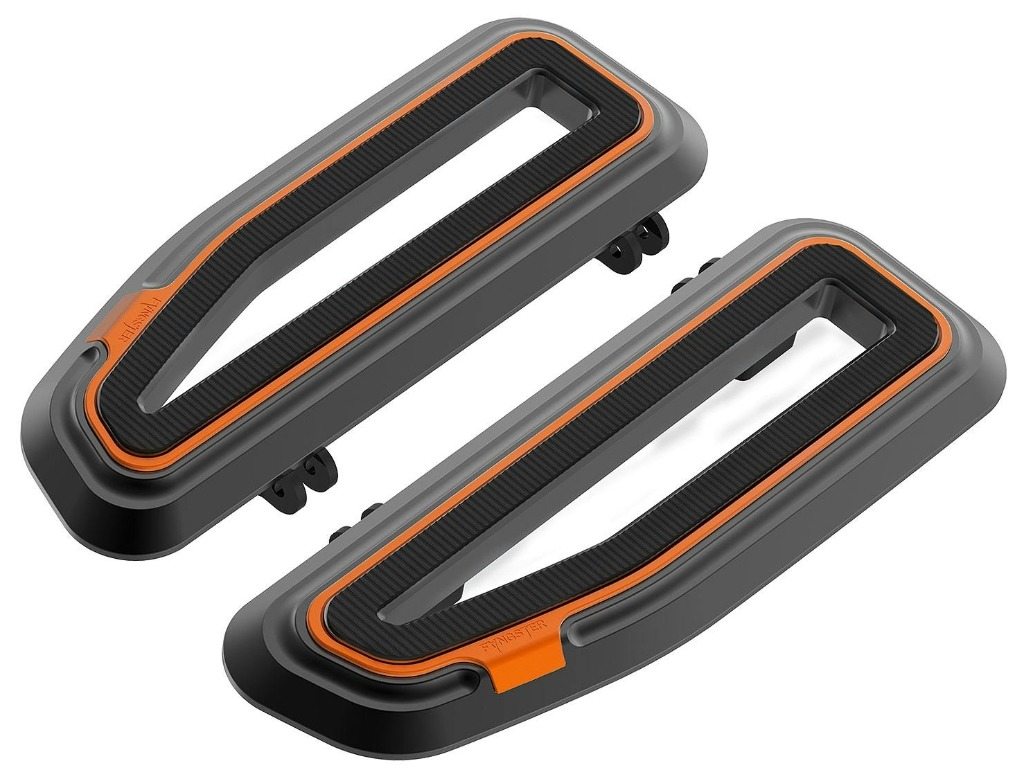 FANGSTER ファングスター フロアボード M8ソフテイルモデル HARLEY-DAVIDSON ハーレーダビッドソン フロアボード・ステップボード ステップ 足回り カラー：ブラック／オレンジ(170180)