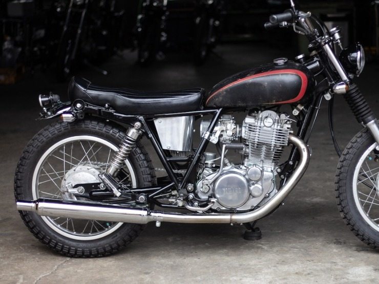 Motor Rock モーターロック ヴィンテージマフラー 新型スリップオン キャブ車 SR400 SR500 YAMAHA ヤマハ スリップオンマフラー マフラー|ウェビック 店