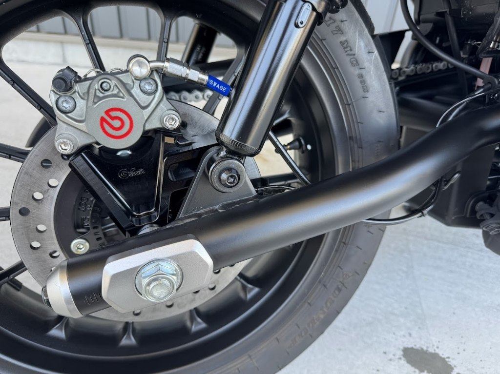 G-Craft ジークラフト リアブレーキホースキット ブレンボ2P用 CL250 HONDA ホンダ ブレーキホース・クラッチホース ブレーキ