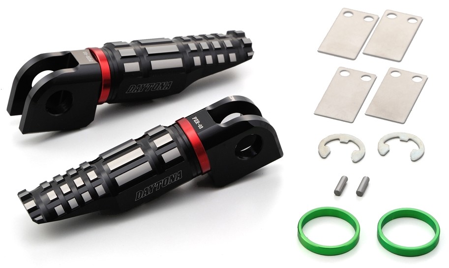 DAYTONA デイトナ PREMIUM ZONE(プレミアムゾーン) PZR-03 ライダー側ステップ カワサキ車用 Ninja1000 Ninja250 Ninja250R NINJA250SL Z125PRO Z250 Z250SL Z900RS ZEPHYR1100 ZEPHYRχ ZRX1200DAEG エストレアRS KAWASAKI カワサキ フットペグ ステップ 足回り|ウェビック 店
