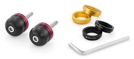 H2C エイチツーシー BIKERS ハンドルバーキャップ (スタンダード) モンキー125 HONDA ホンダ バーエンド ハンドル|ウェビック 店