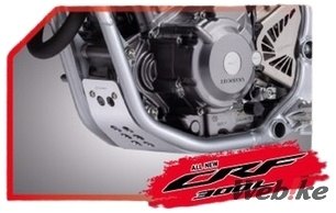 H2C エイチツーシー スキッドプレート CRF300L HONDA ホンダ アンダーガード・スキッドプレート フレーム