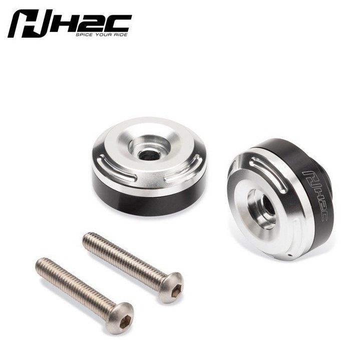 H2C エイチツーシー ハンドルグリップ WEIGHT DAX DAX125 HONDA ホンダ バーエンド ハンドル