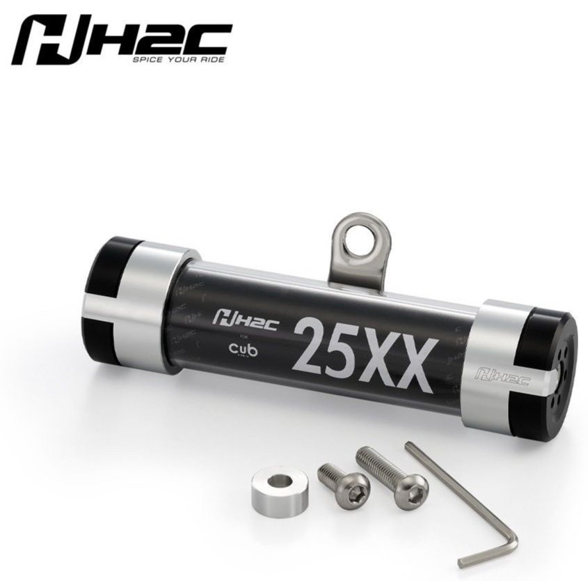 H2C エイチツーシー VEHICLE TAX パイプ ブラック DAX DAX125 HONDA ホンダ その他積載ケース 車体用バッグ・ケース