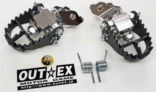 OUTEX アウテックス Fペグ ワイドモタード YZ250F YZ450F YAMAHA ヤマハ フットペグ ステップ 足回り｜ウェビック　店 26,400円